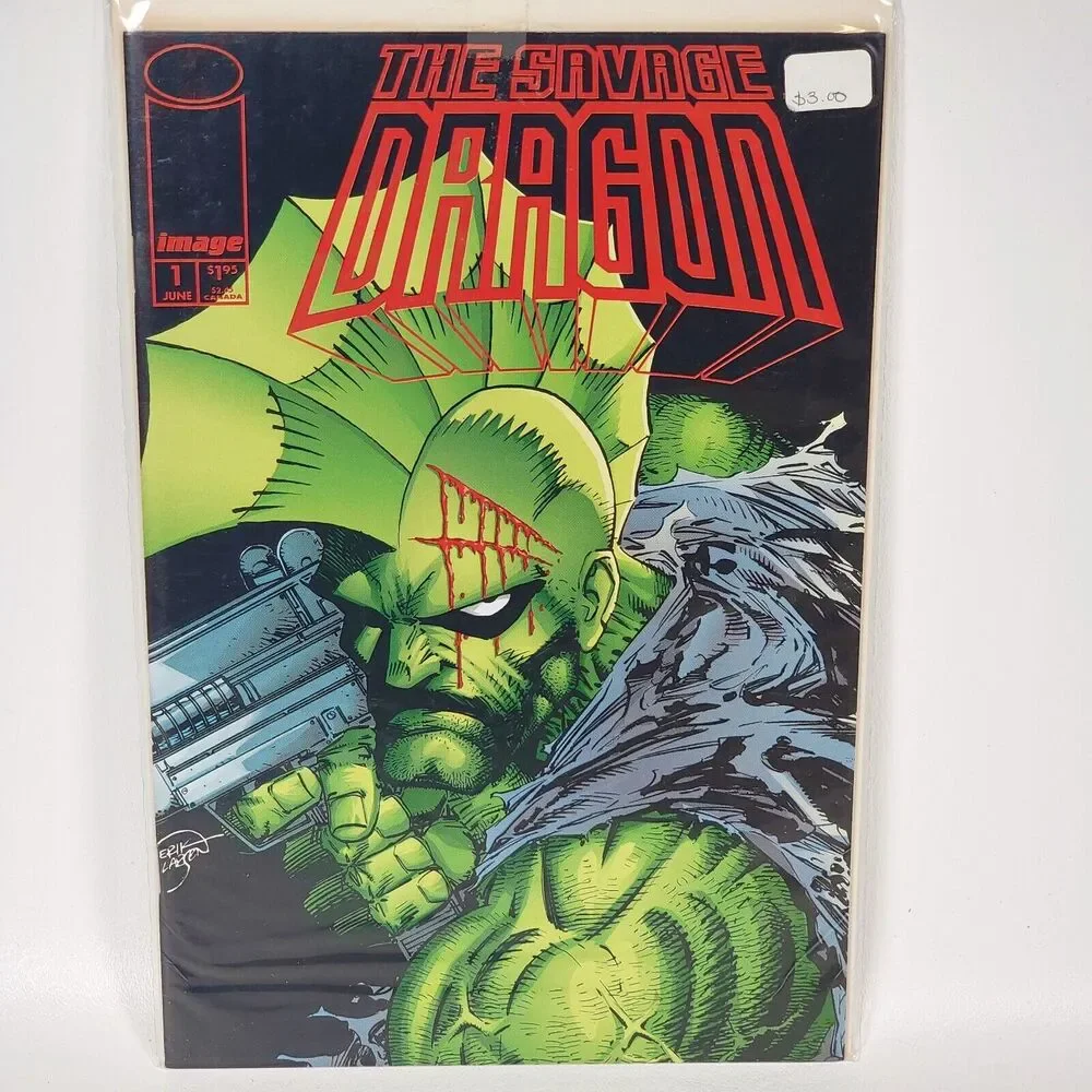 3 Book Lot The Savage Dragon 1, 2, 3 Erik Larsen Cover | VG+ B&B Image Comics 93